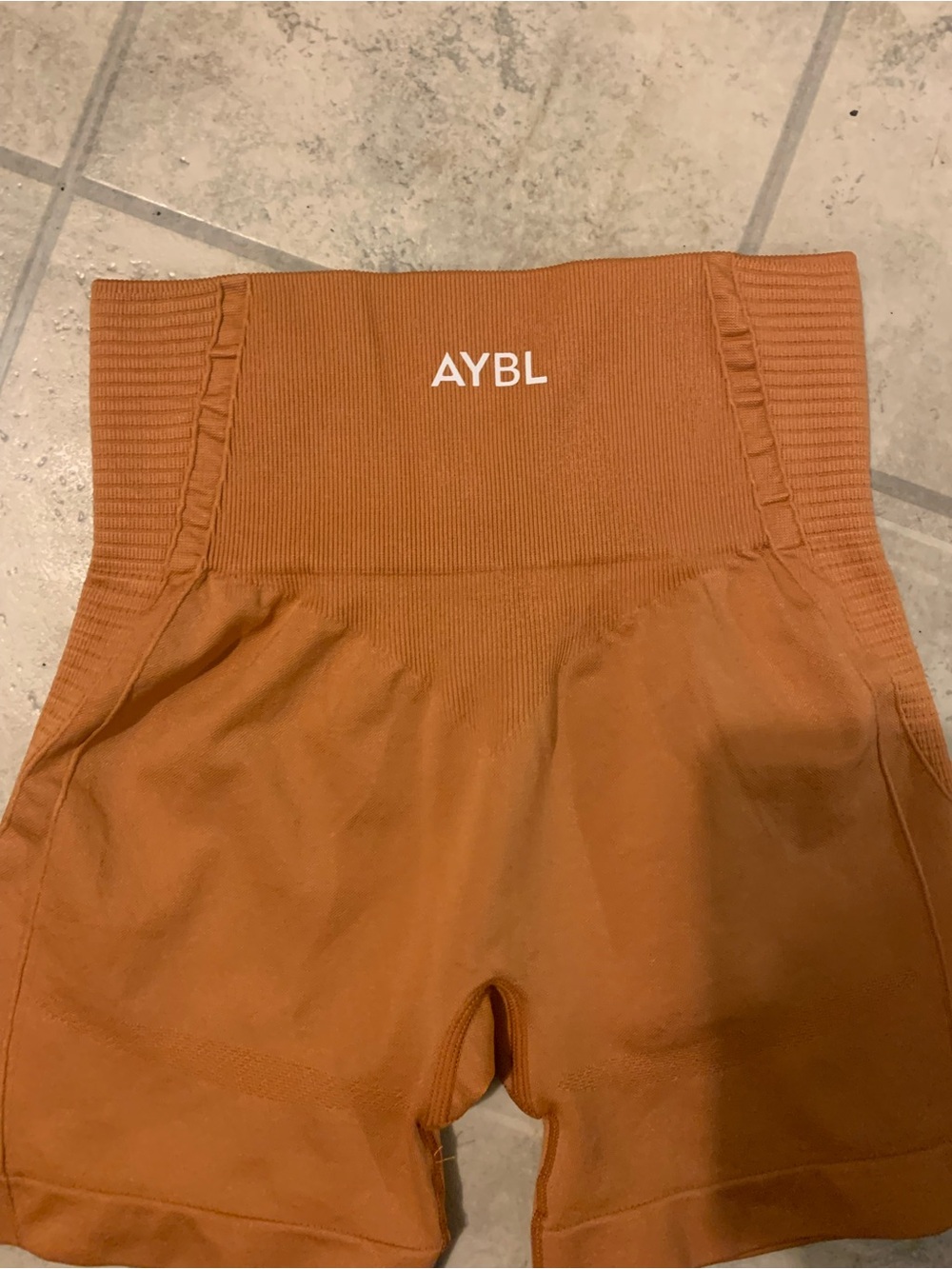 Aybl burnt orange shorts